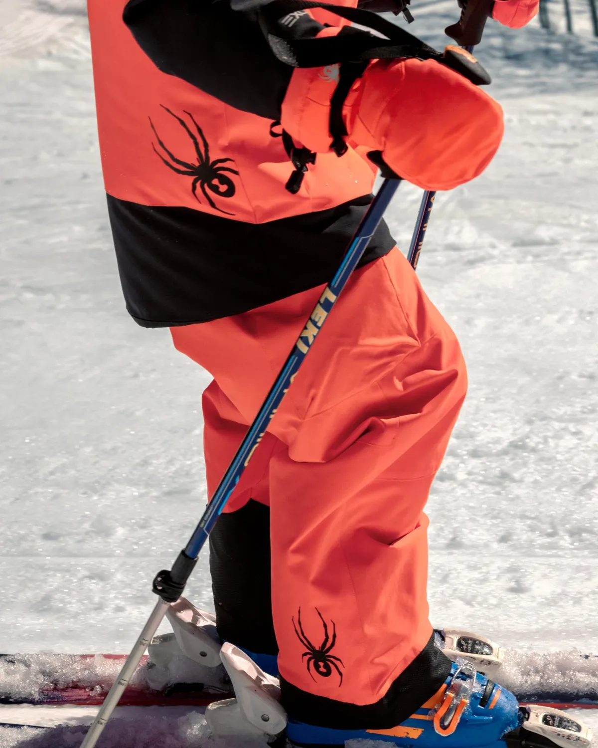 Spyder Davos skijakke electric coral – 10K vanntett