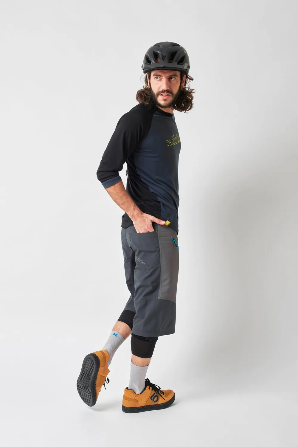 dirtlej trailscout half & half sykkelshorts herre