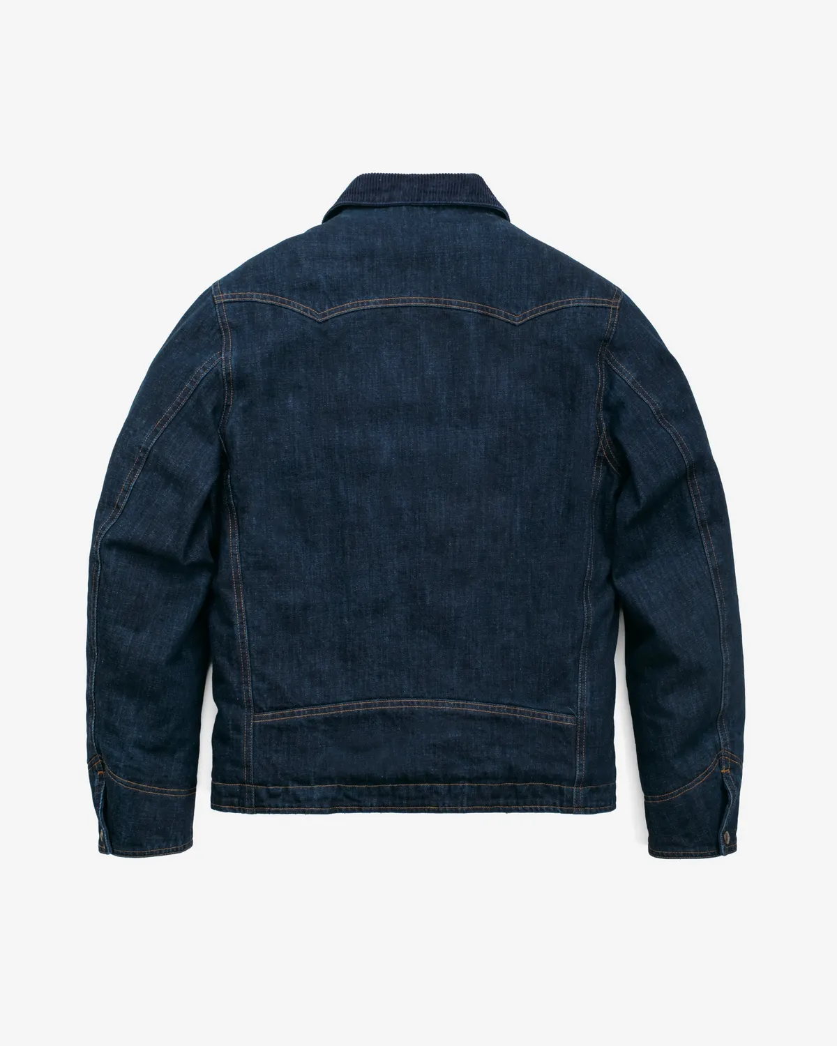 Schott NYC 8630 jakke Indigo – denim med ullfôr