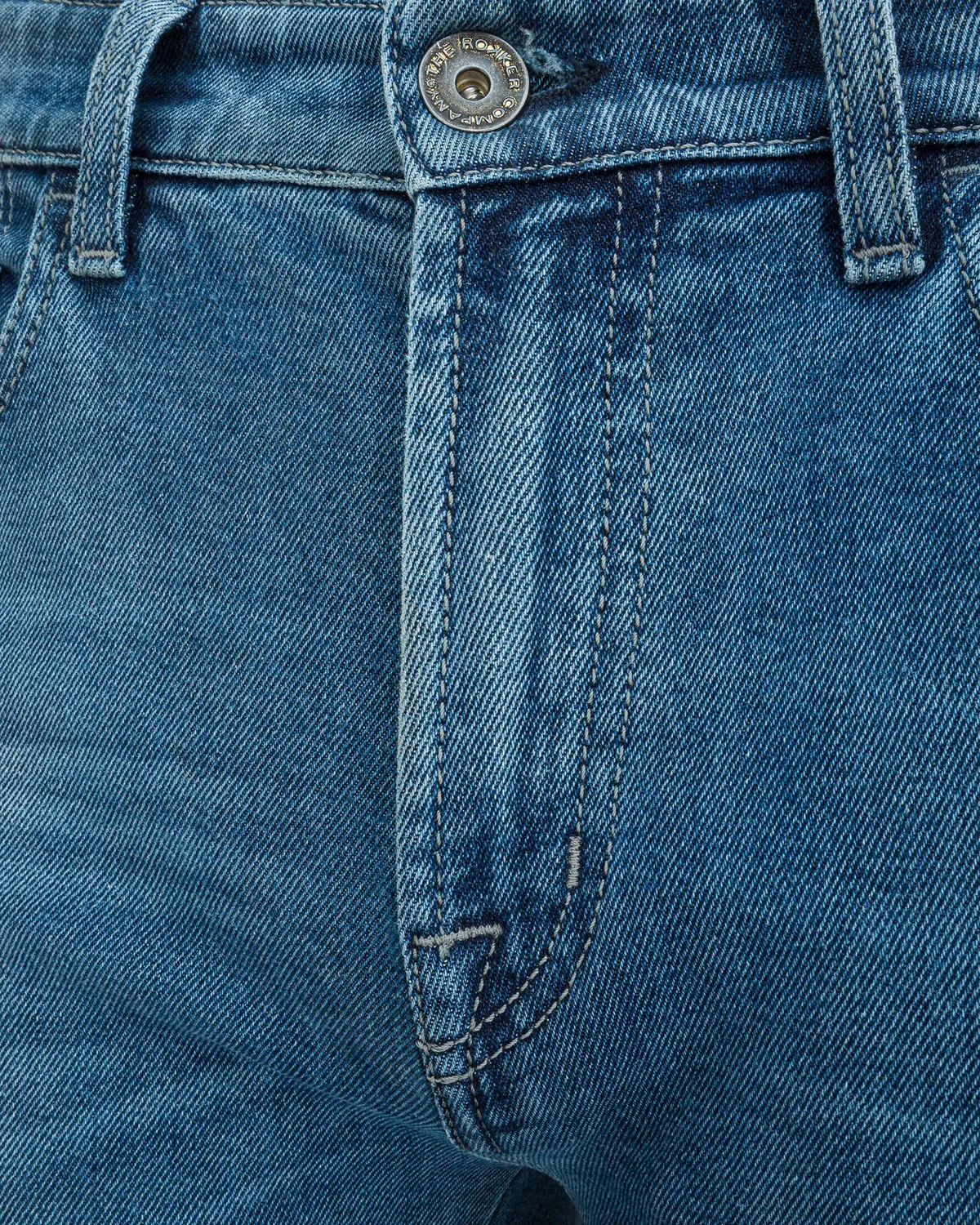 Rokker Rokkertech Tapered Slim MC-jeans lyseblå