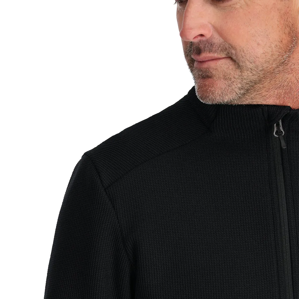 Spyder Bandit half-zip jakke herre svart fleece
