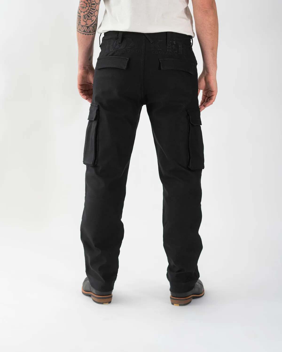 Rokker Black Jack II motorsykkeljeans grå stretch