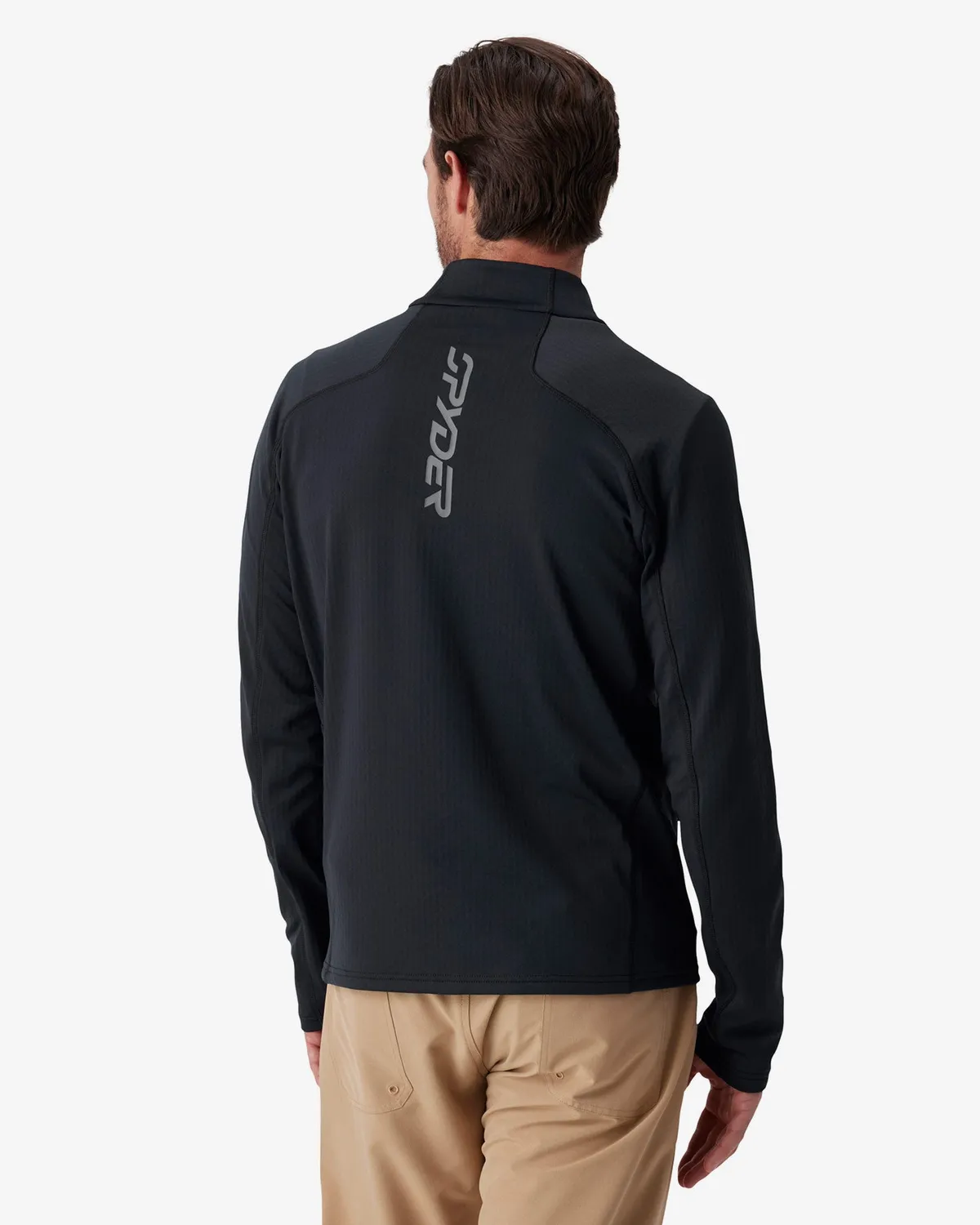 Spyder Gridweb Fleece Jacket fleecejakke herre sort 3-sesong