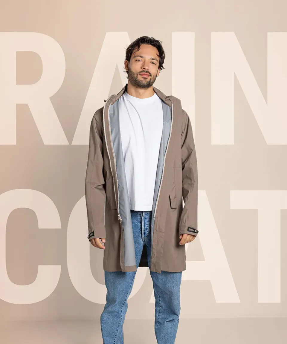 dirtlej weathershield regnjakke dark dust 3-i-1