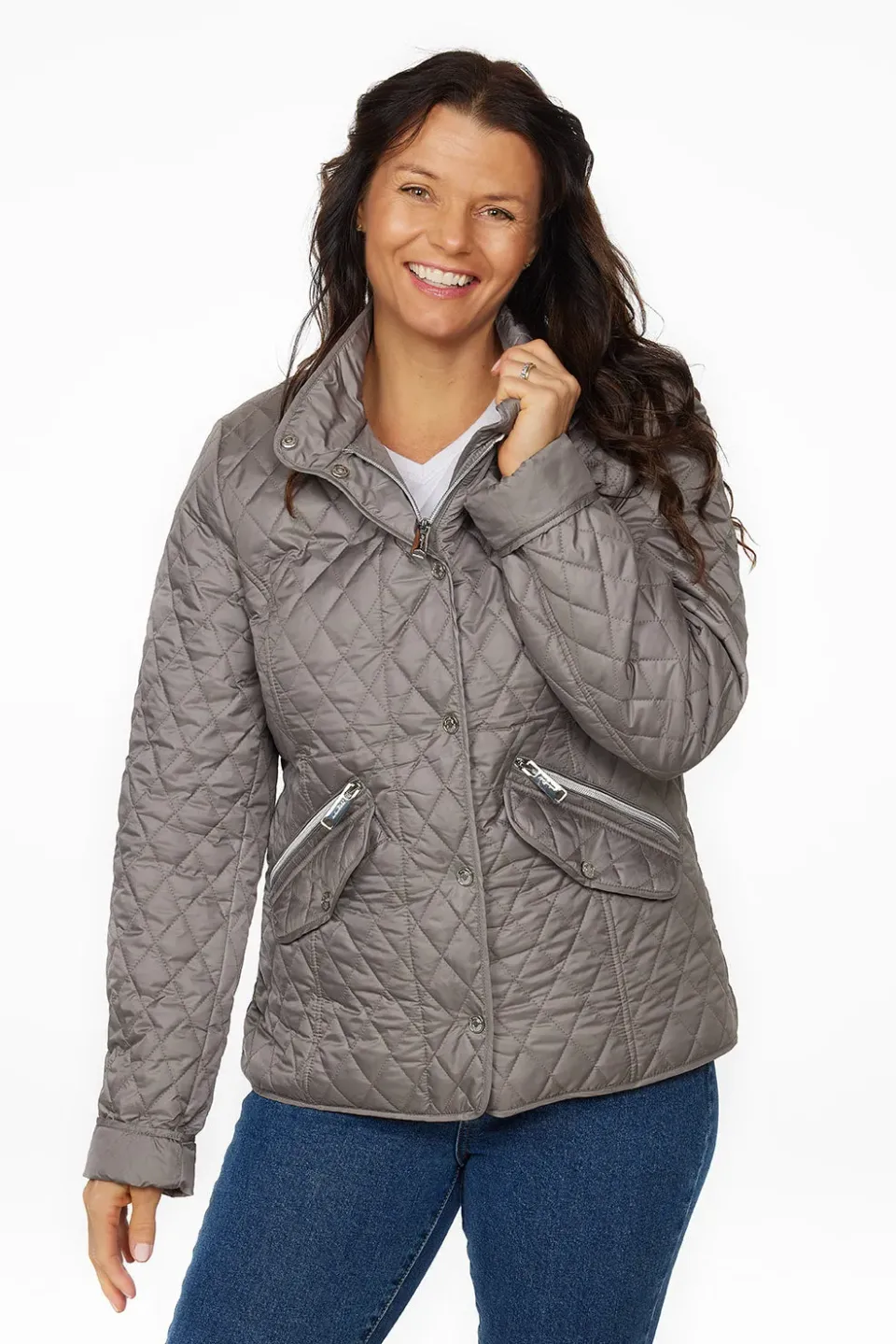 Windfield Becca overgangsjakke dame dark sand lett