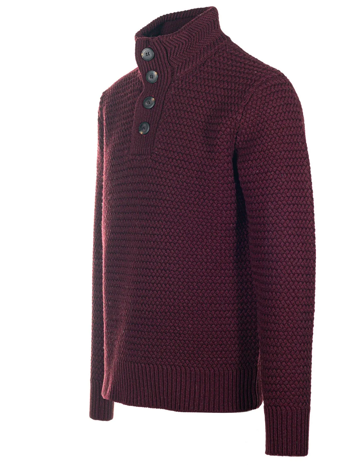 Schott NYC SW1614 ullgenser svart – henley ullblanding