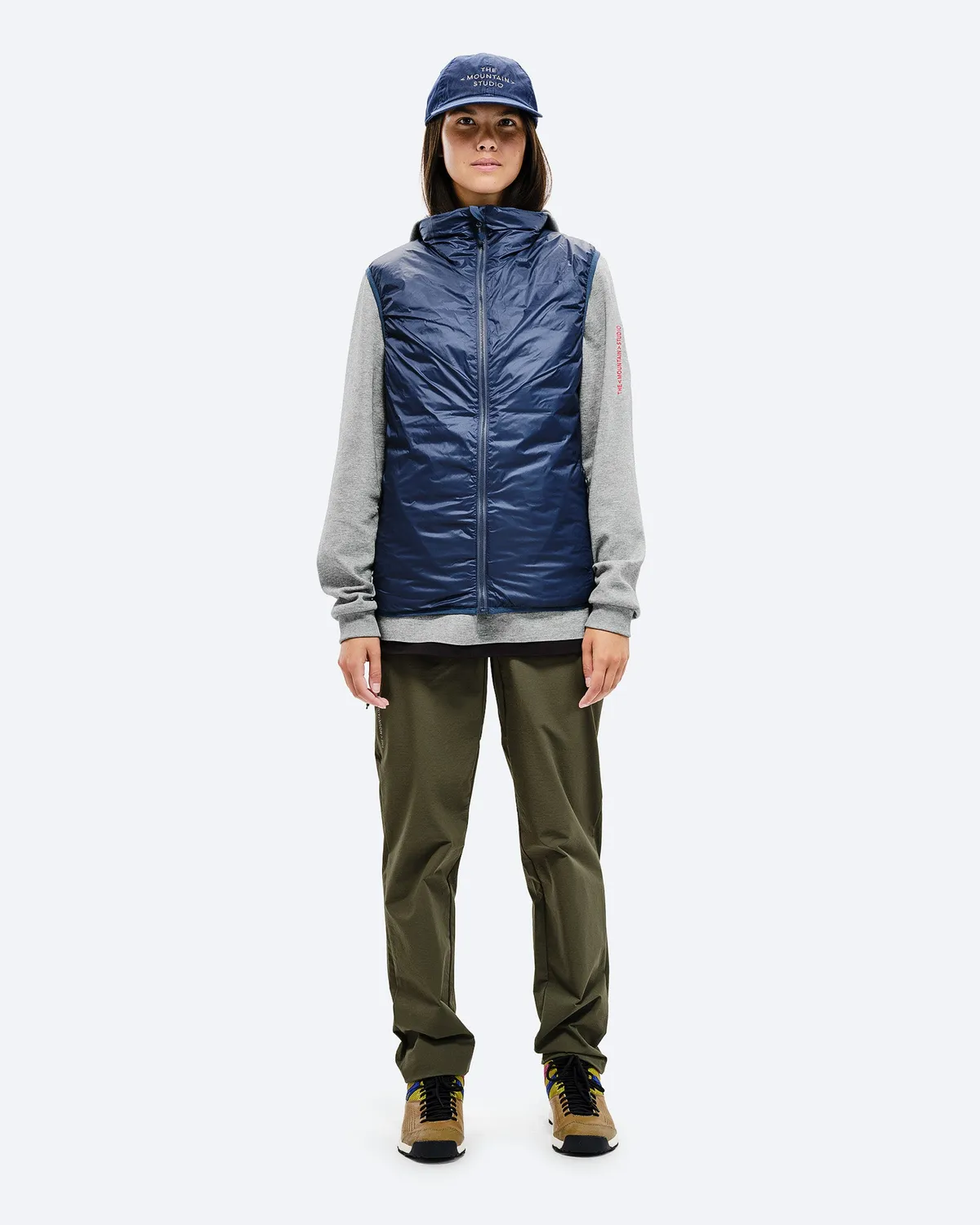 The Mountain Studio C-4 caps bomull Dark Navy
