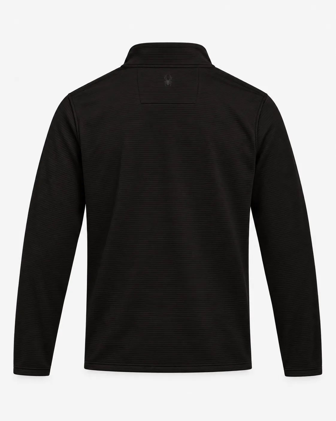 Spyder Cut & Sew fleecegenser herre svart grid-fleece