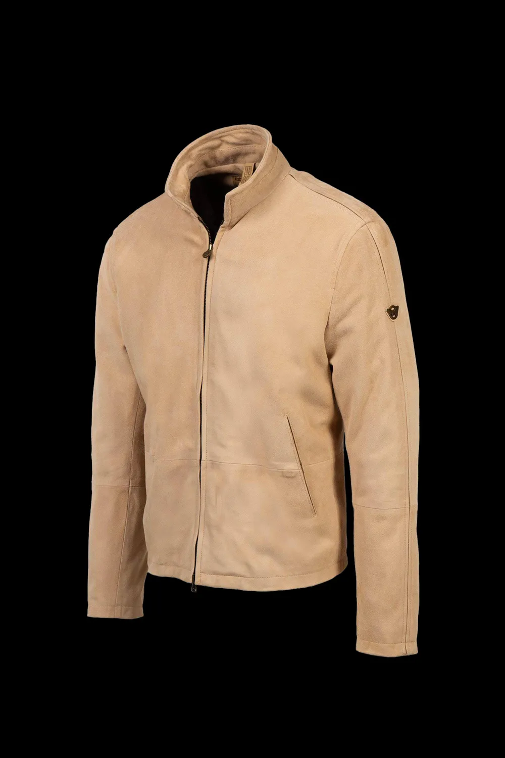 Matchless Craig Blouson skinnjakke natural semsket