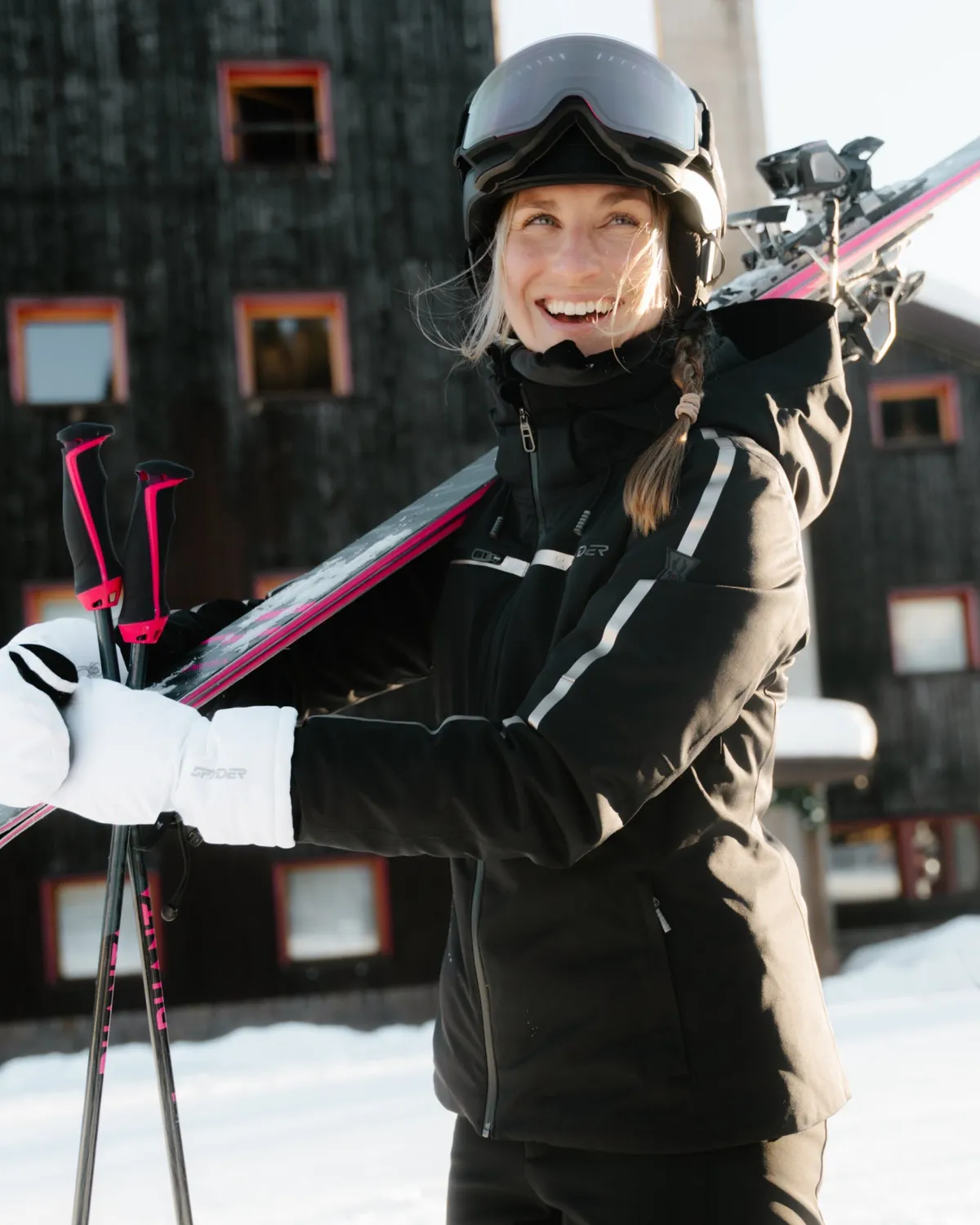 Spyder Titania Jacket skijakke dame svart