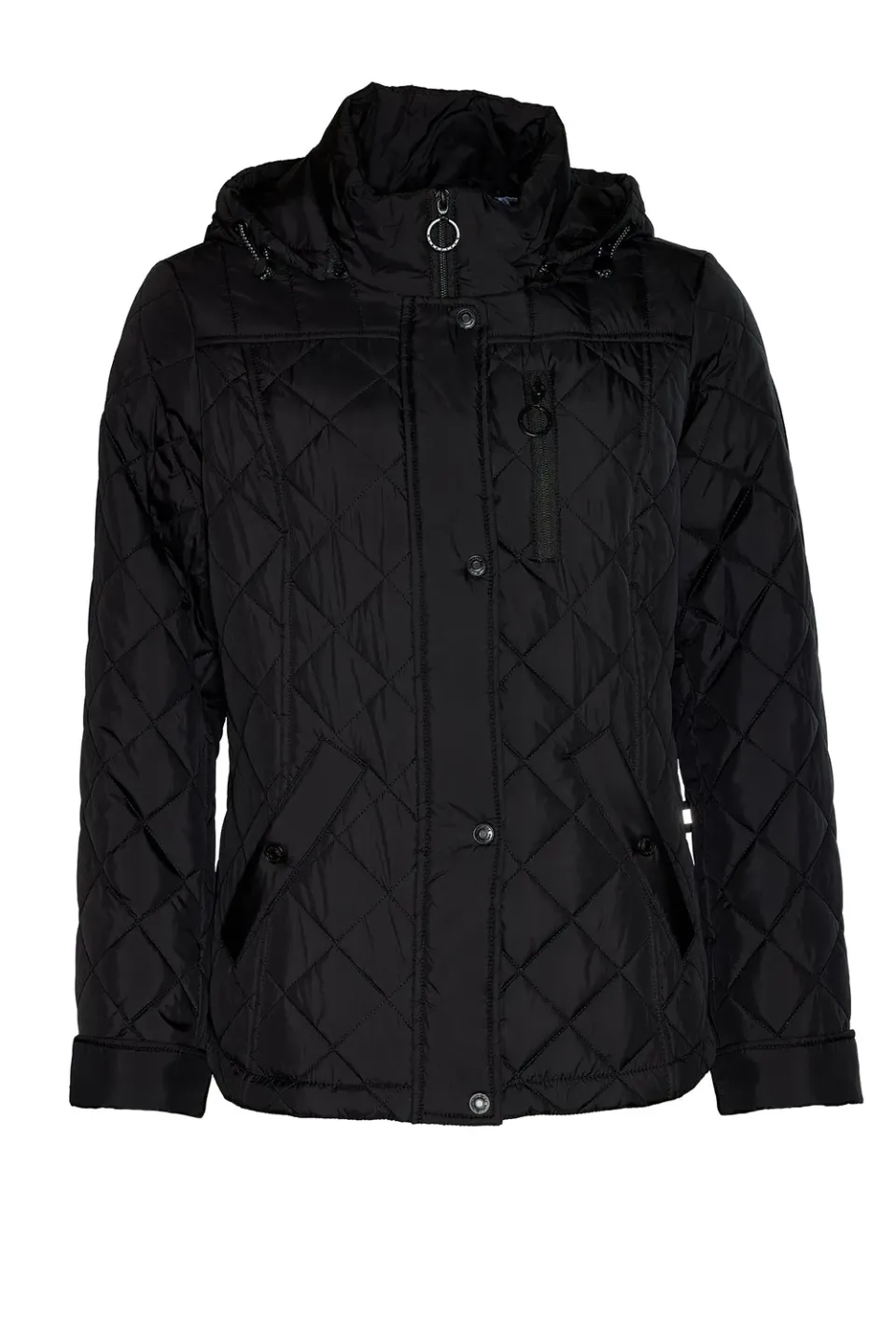 Windfield Danwear Jorie vinterjakke black quiltet