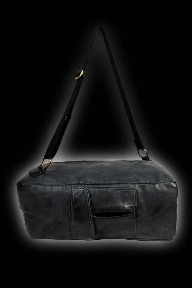 Matchless Seal ryggsekk vintage black skinn