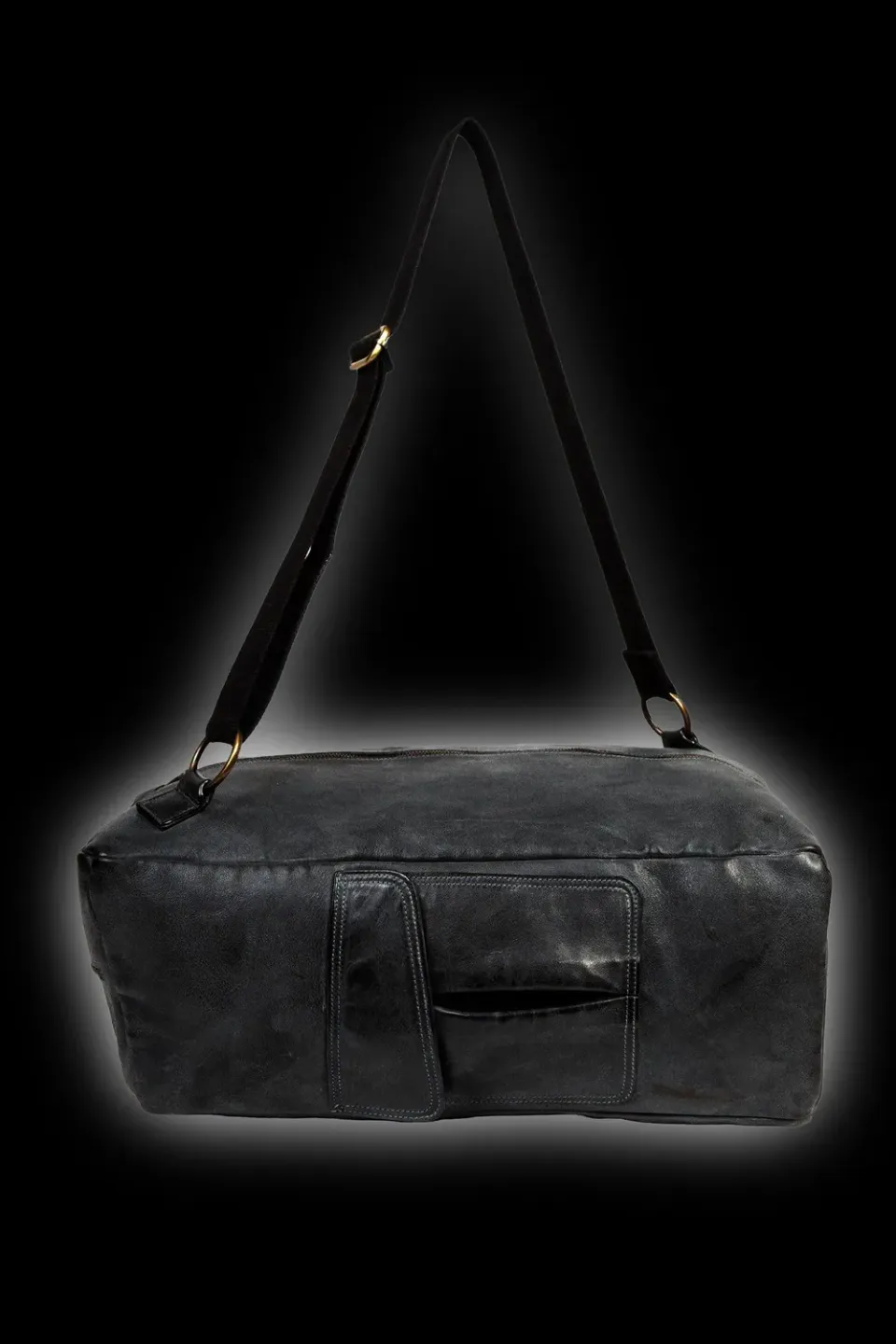Matchless Seal ryggsekk vintage black skinn