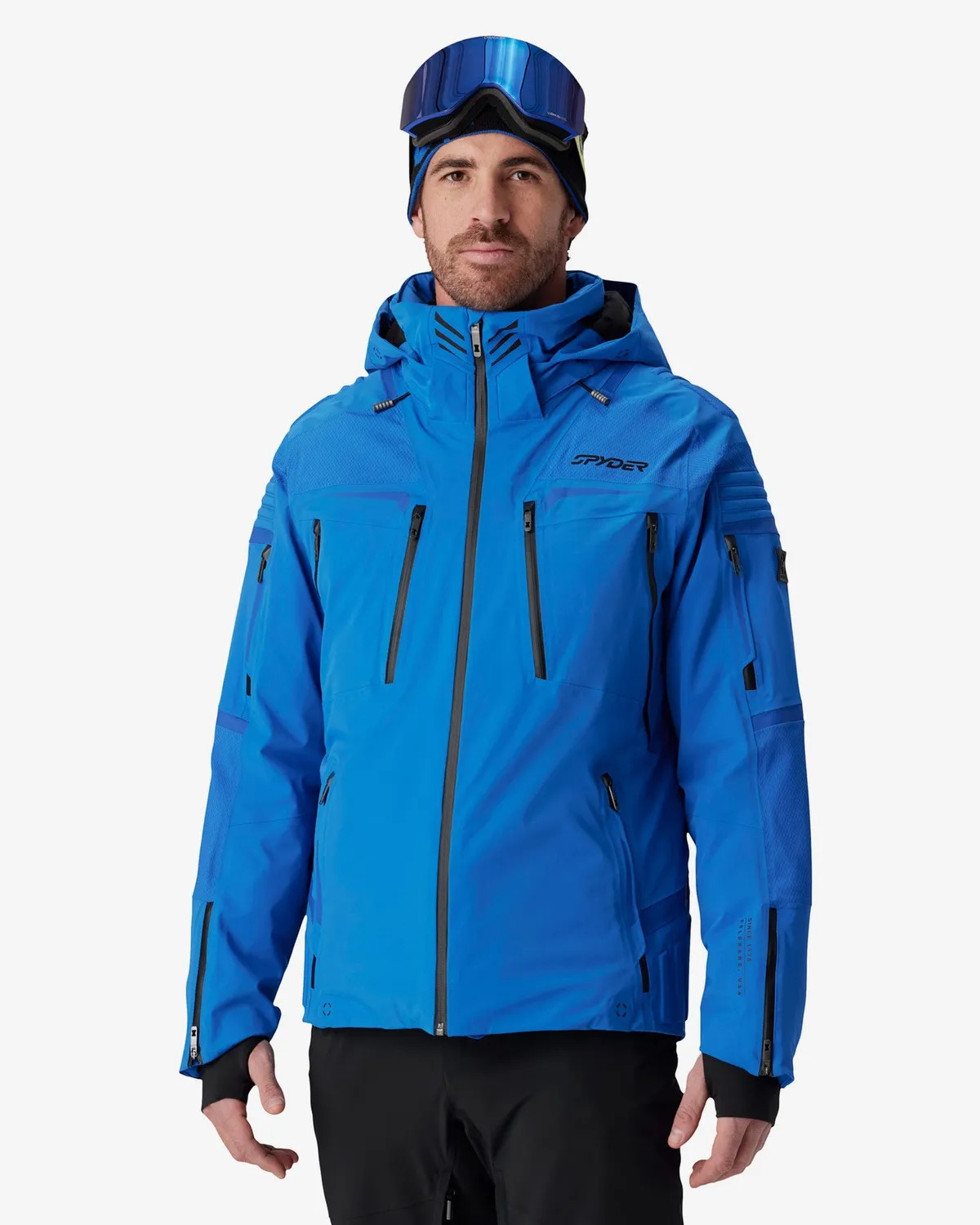 Spyder Pinnacle skijakke herre svart