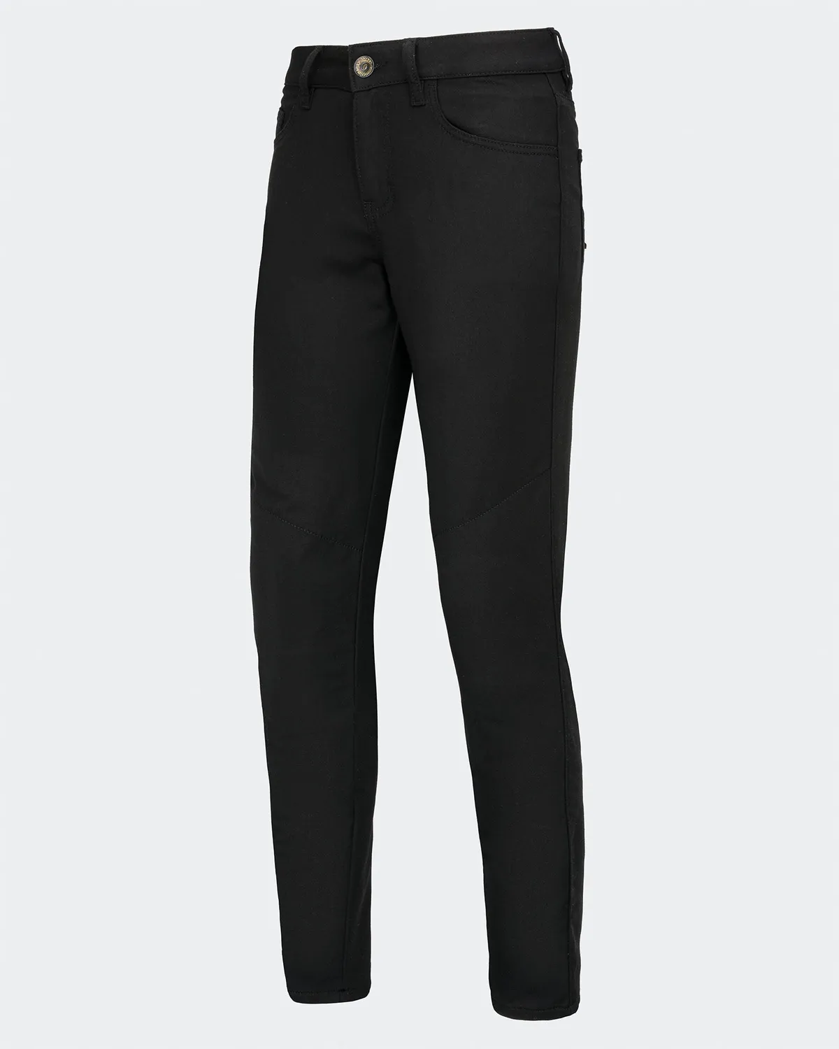 Rokker Sky MC-jeans dame svart AA slim-fit