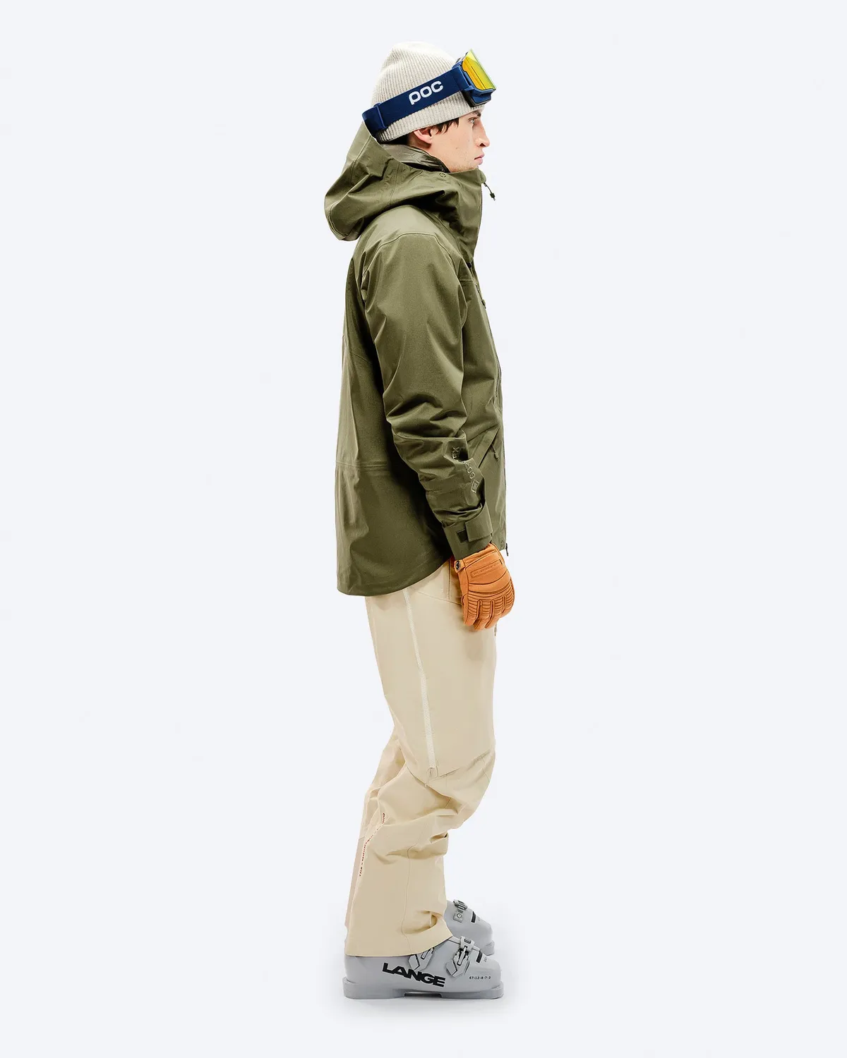 The Mountain Studio Z-2 EPE skalljakke Winter Moss Gore-Tex