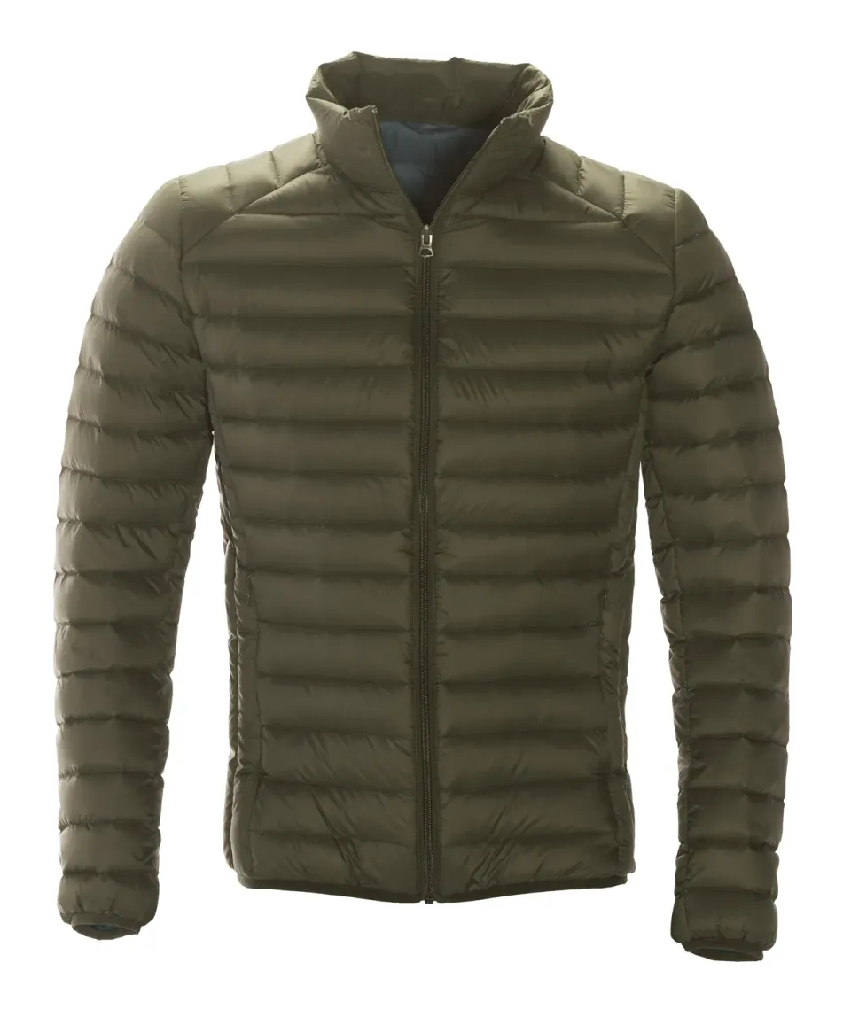 Schott NYC Silverado 9510D dunjakke oliven lett