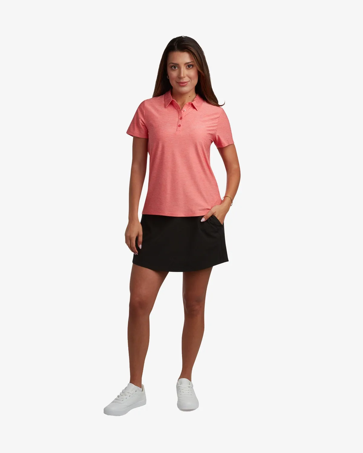Spyder Weekender polo dame rosa pustende