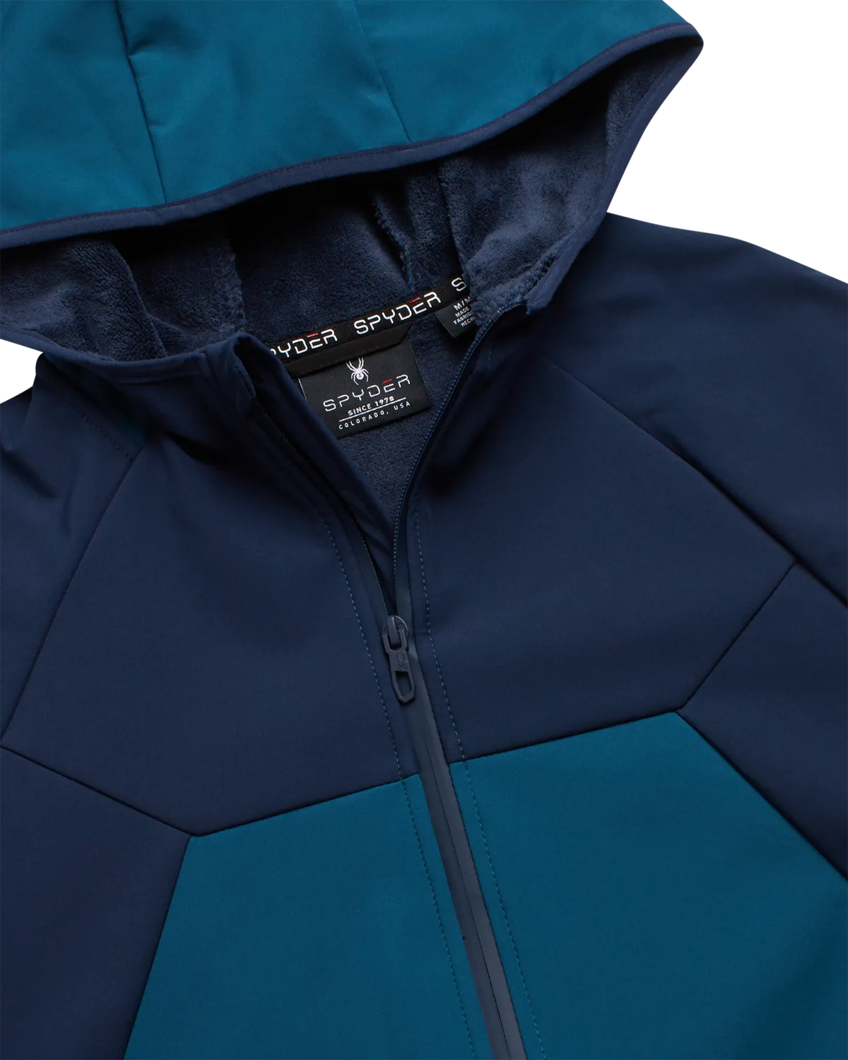 Spyder Softshell jakke herre svart vindtett