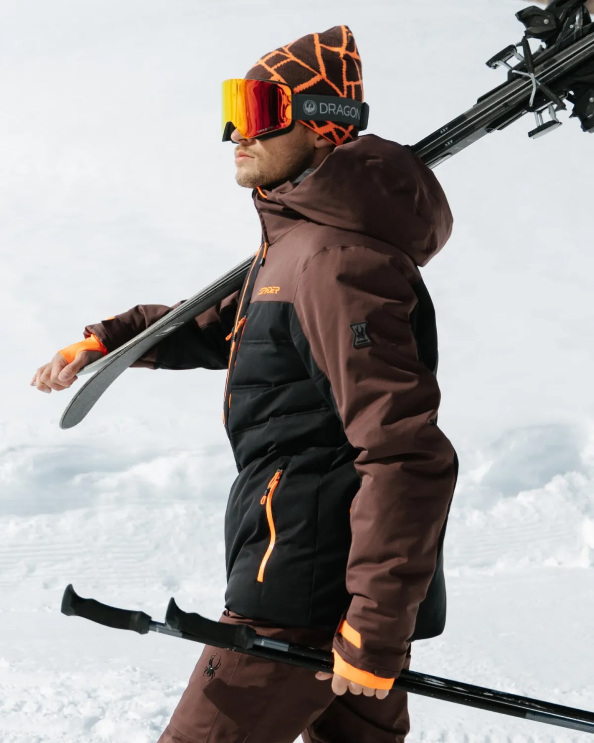 Spyder Scout skijakke Mocha 20K vanntett