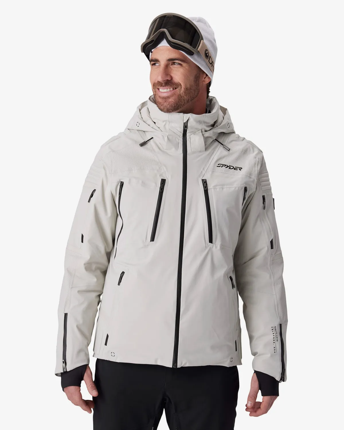 Spyder Pinnacle skijakke herre svart