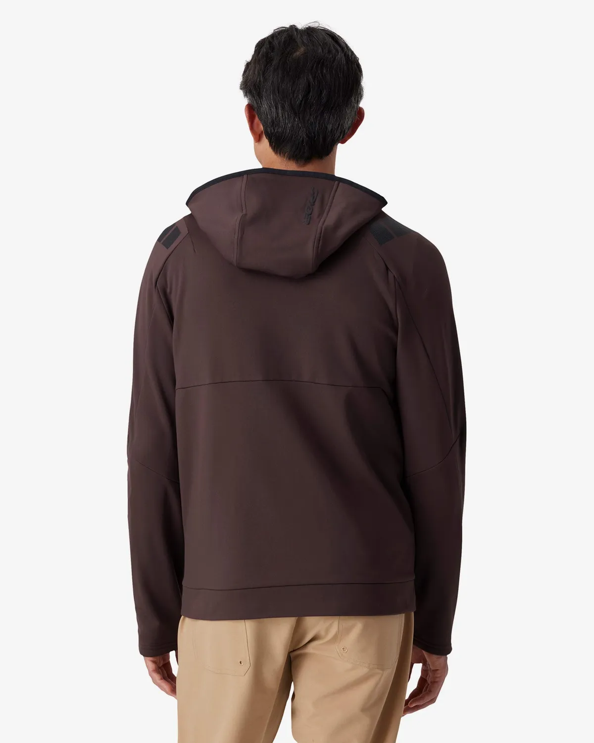 Spyder Speed Fleece hettejakke herre Mocha