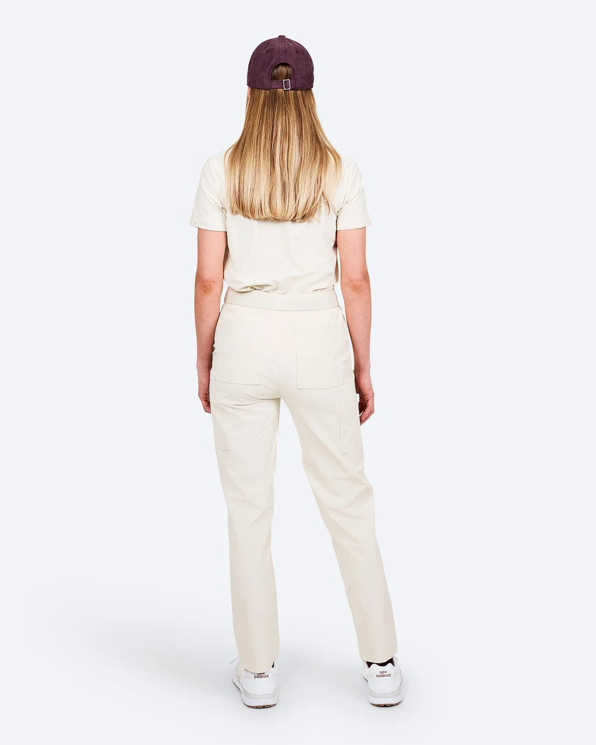 The Mountain Studio J-9 W Cargo turbukse Almond Milk stretch