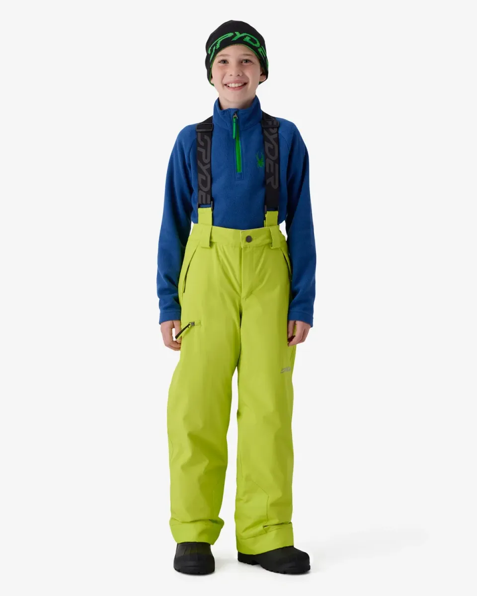 Spyder Propulsion skibukse gutt lime vanntett