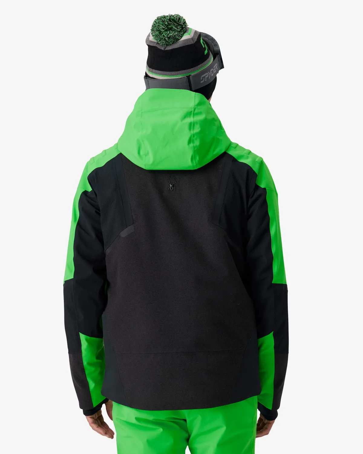 Spyder Vanqysh skijakke herre Black Melange 30K