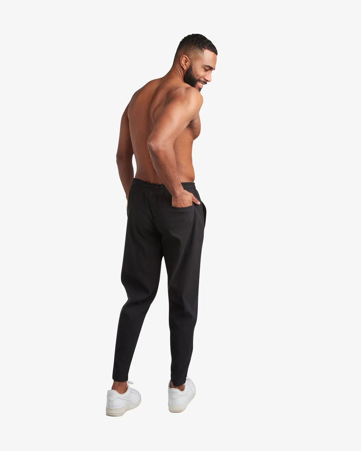 Spyder Track Pant joggebukse herre stretch Black