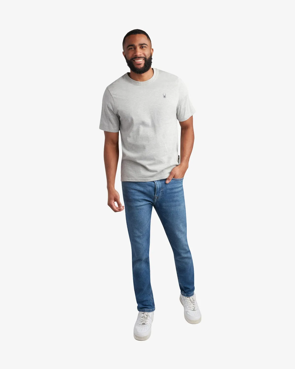 Spyder Short Sleeve Mountain Tee t-skjorte svart herre
