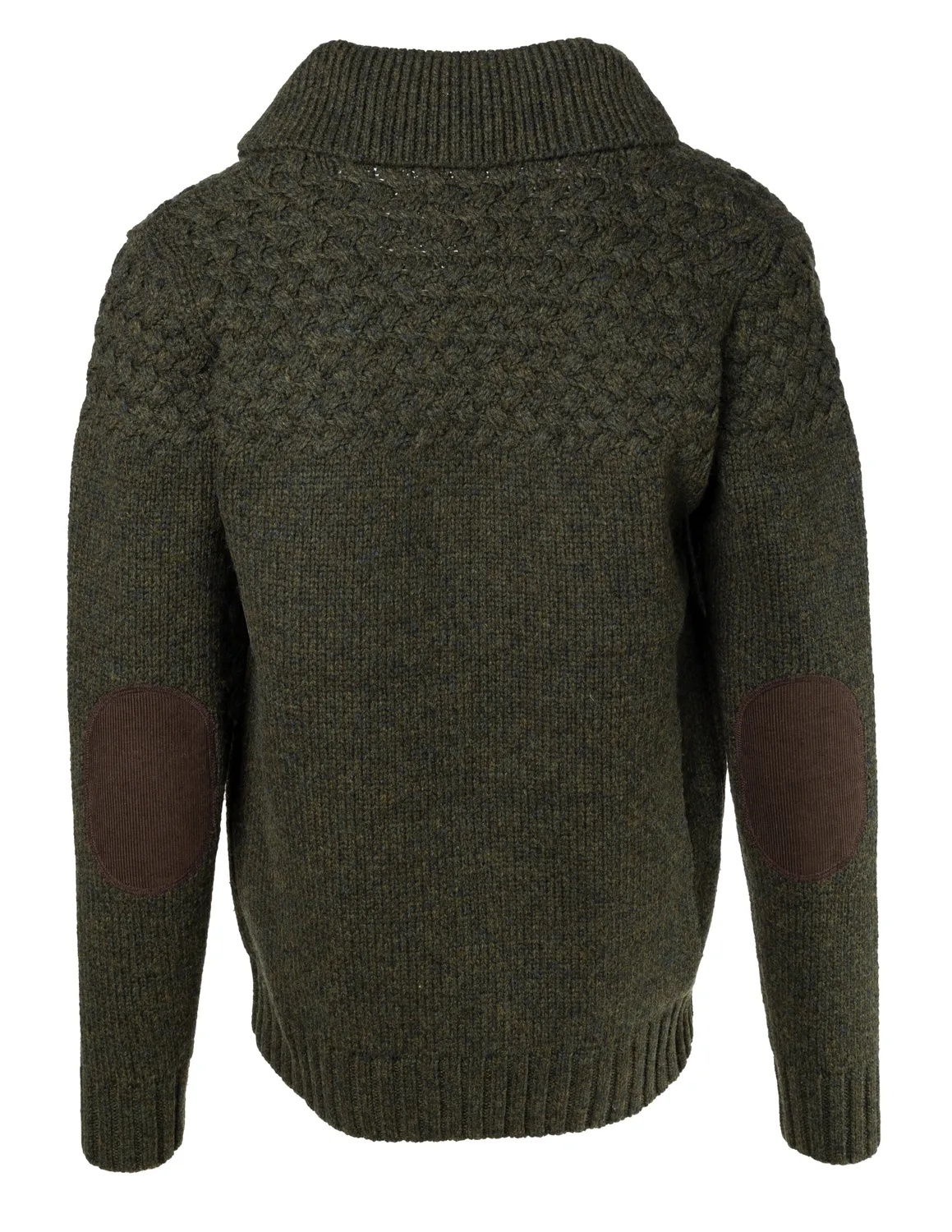Schott NYC SW2029 cardigan gråsvart ull sjal