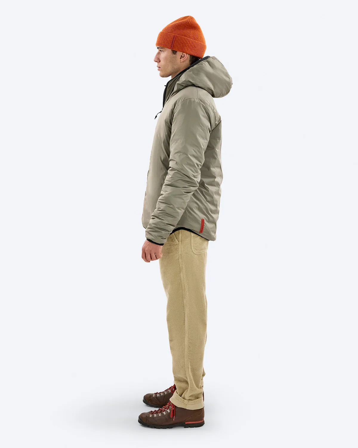 The Mountain Studio D-3 RL vendbar dunjakke 750 Sky Captain