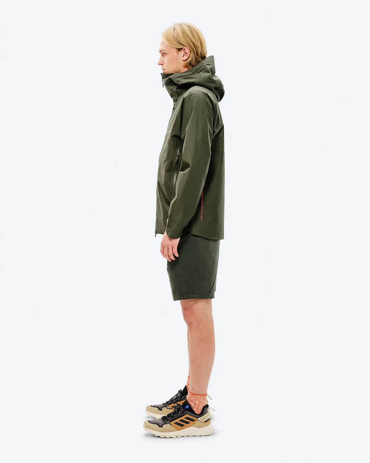 The Mountain Studio Z-4 PL skalljakke Forest Green Paclite