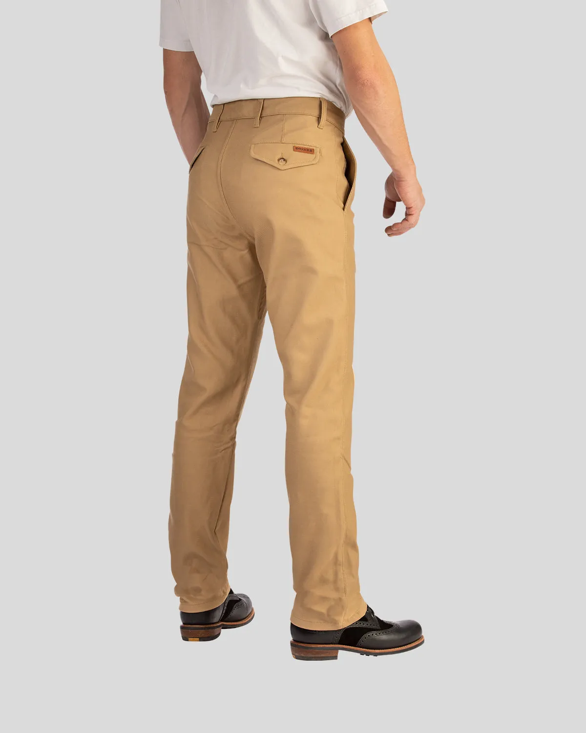 Rokker Chino Sand MC-bukse sand CE-klasse A