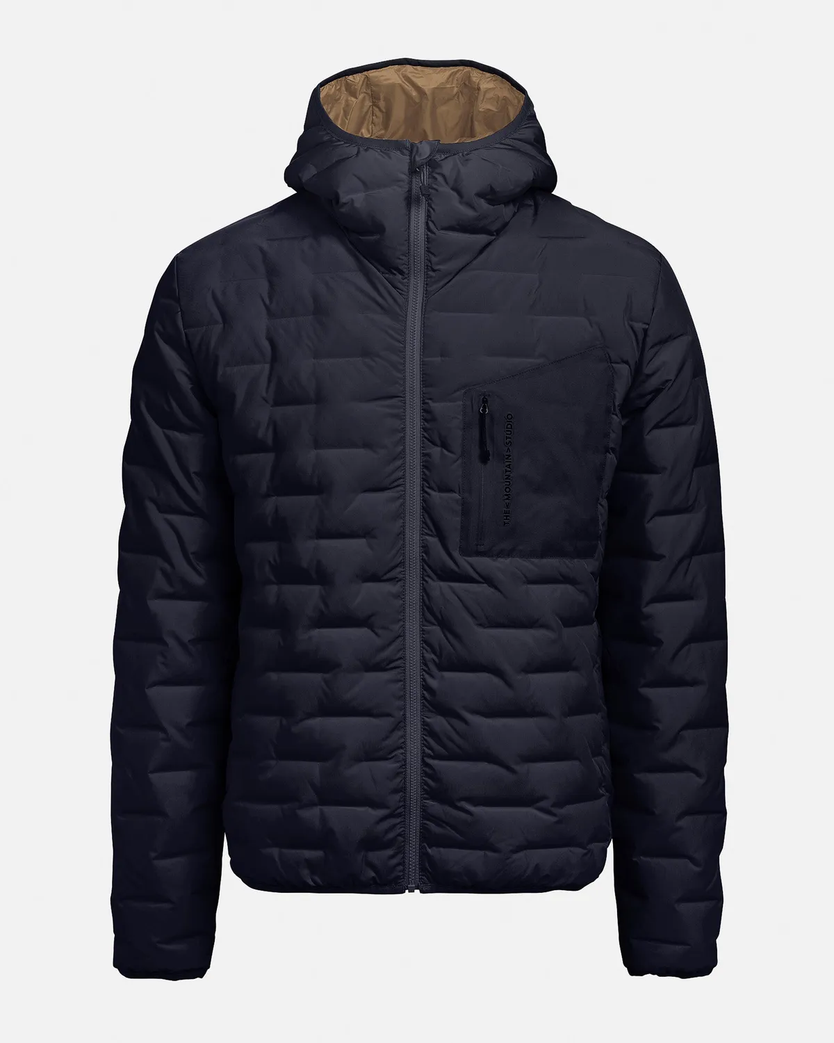 The Mountain Studio D-3 RL vendbar dunjakke 750 Sky Captain