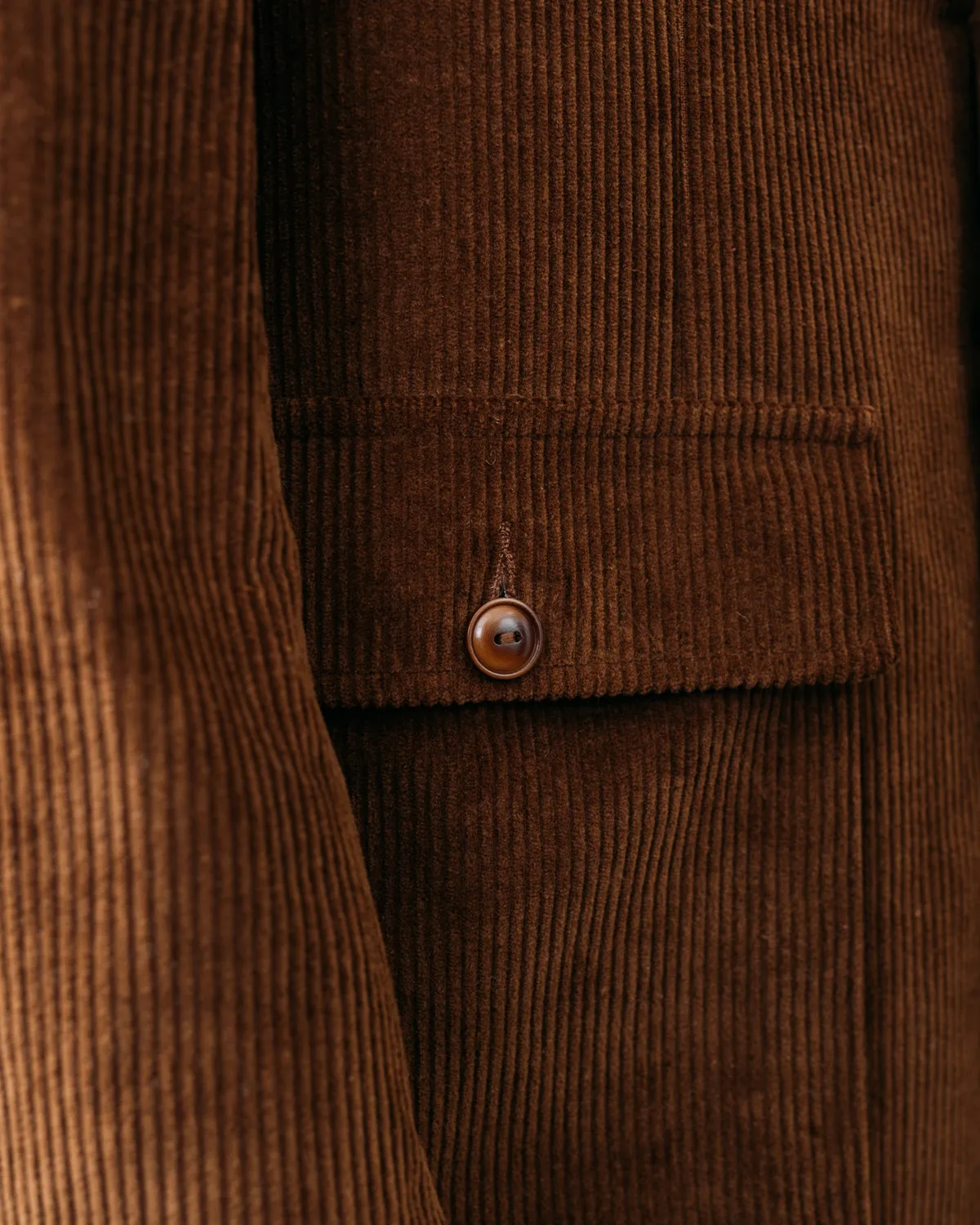 Schott NYC 8520 blazer brun kordfløyel bomull