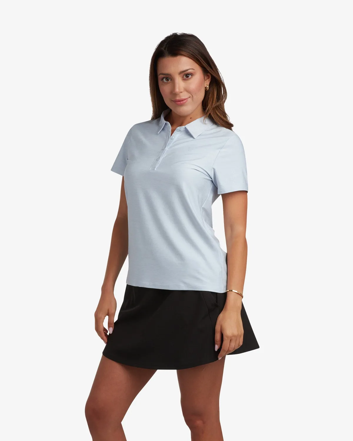 Spyder Weekender polo dame mist blue – stretch