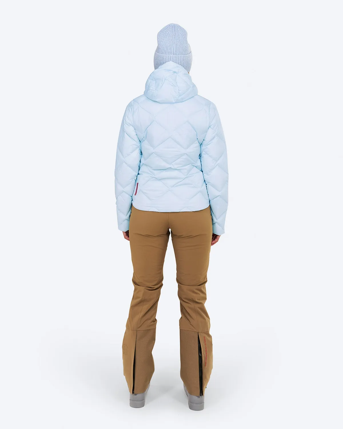 The Mountain Studio D-9 WUL dunjakke Ice Water lett