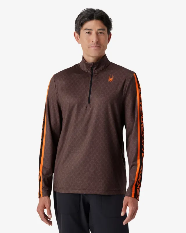 Spyder Podium Quarter Zip genser herre fusion orange