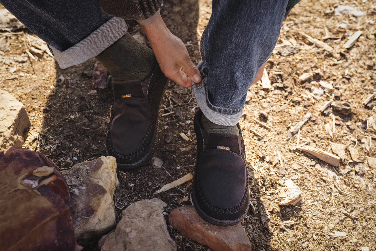 VoltHeat 3V Slip-on Camp varmetøfler brun unisex