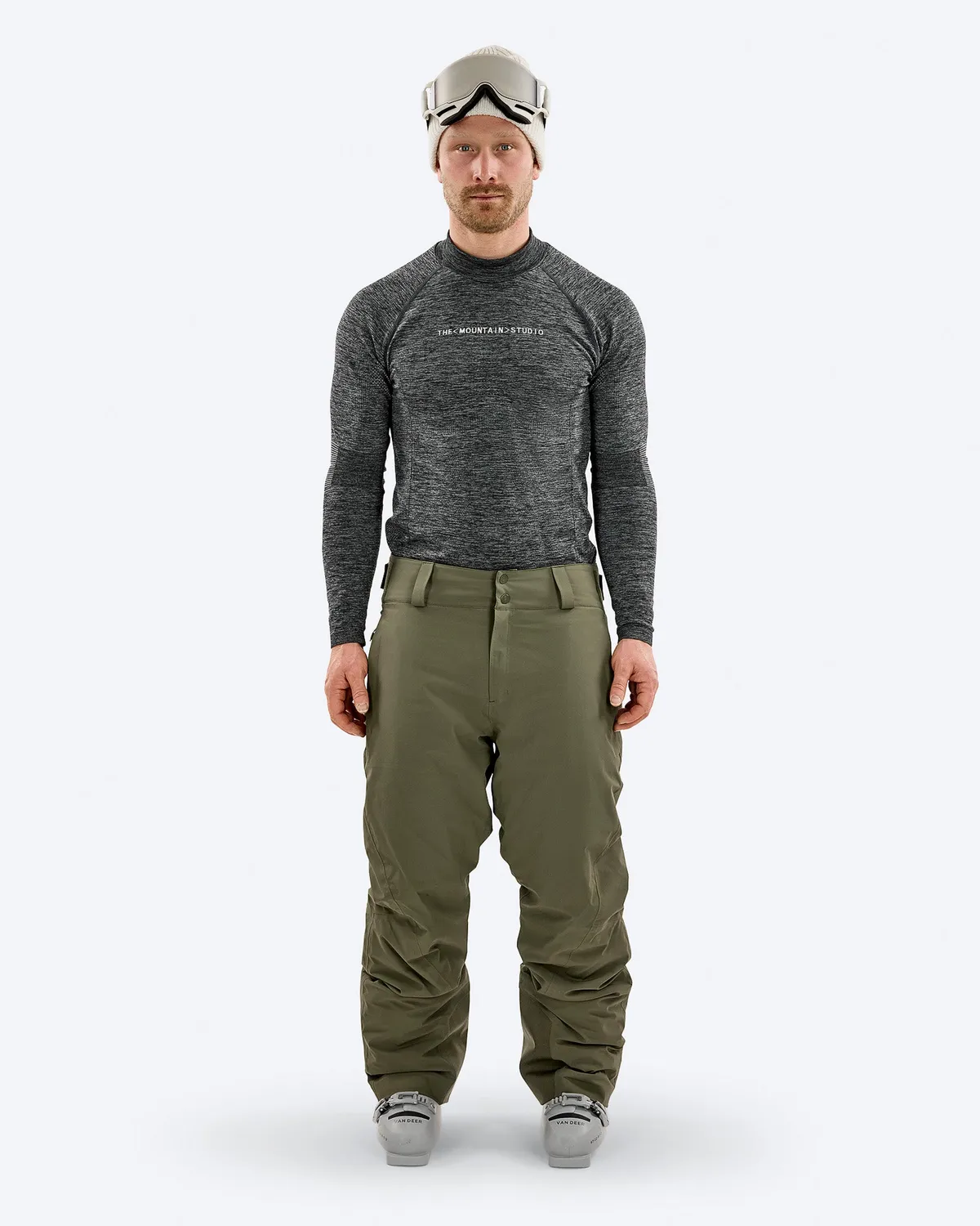 The Mountain Studio P-3 skibukse Winter Moss isolert
