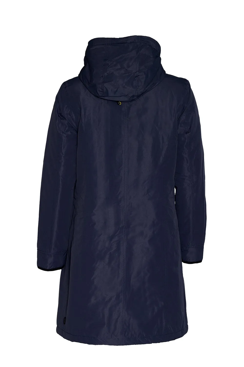 Windfield Holly regnfrakk navy pustende lang