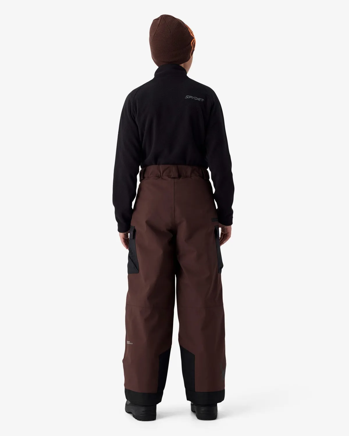 Spyder Kicker gutt skibukse mocha – 10K vanntett