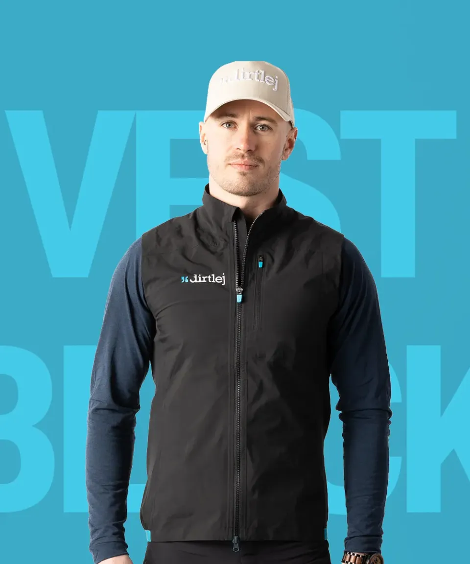 dirtlej vest sykkelvest vanntett vindtett