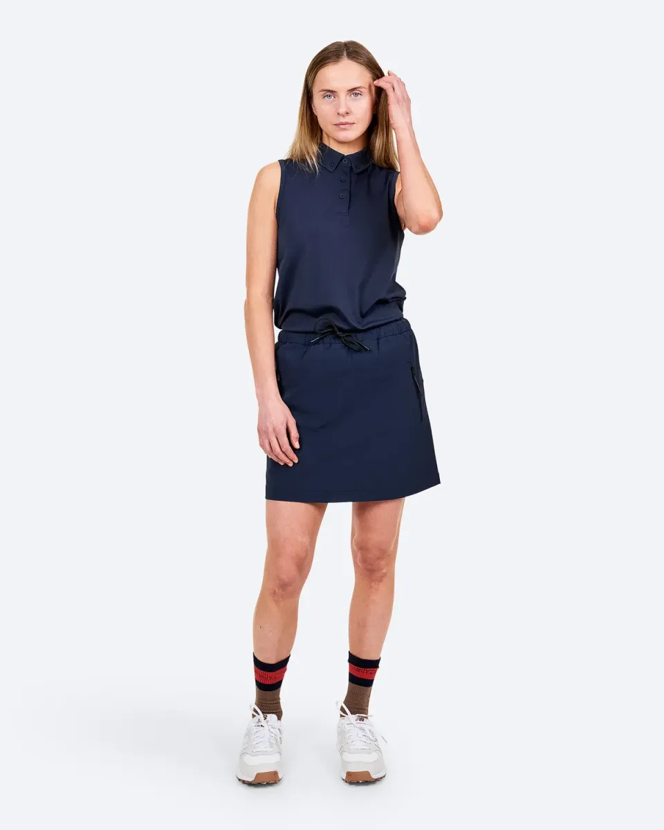 The Mountain Studio L-17 W skjørt Sky Captain med shorts