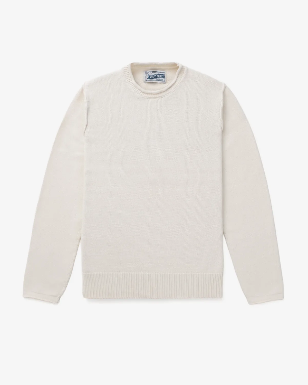 Schott NYC SW2503 strikkegenser navy – bomull