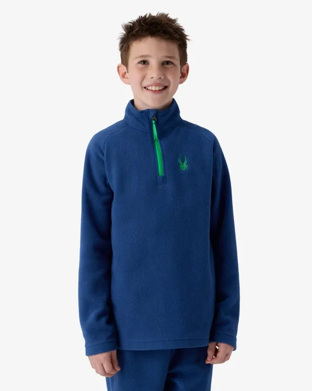 Spyder Speed Fleece genser barn Indigo half-zip