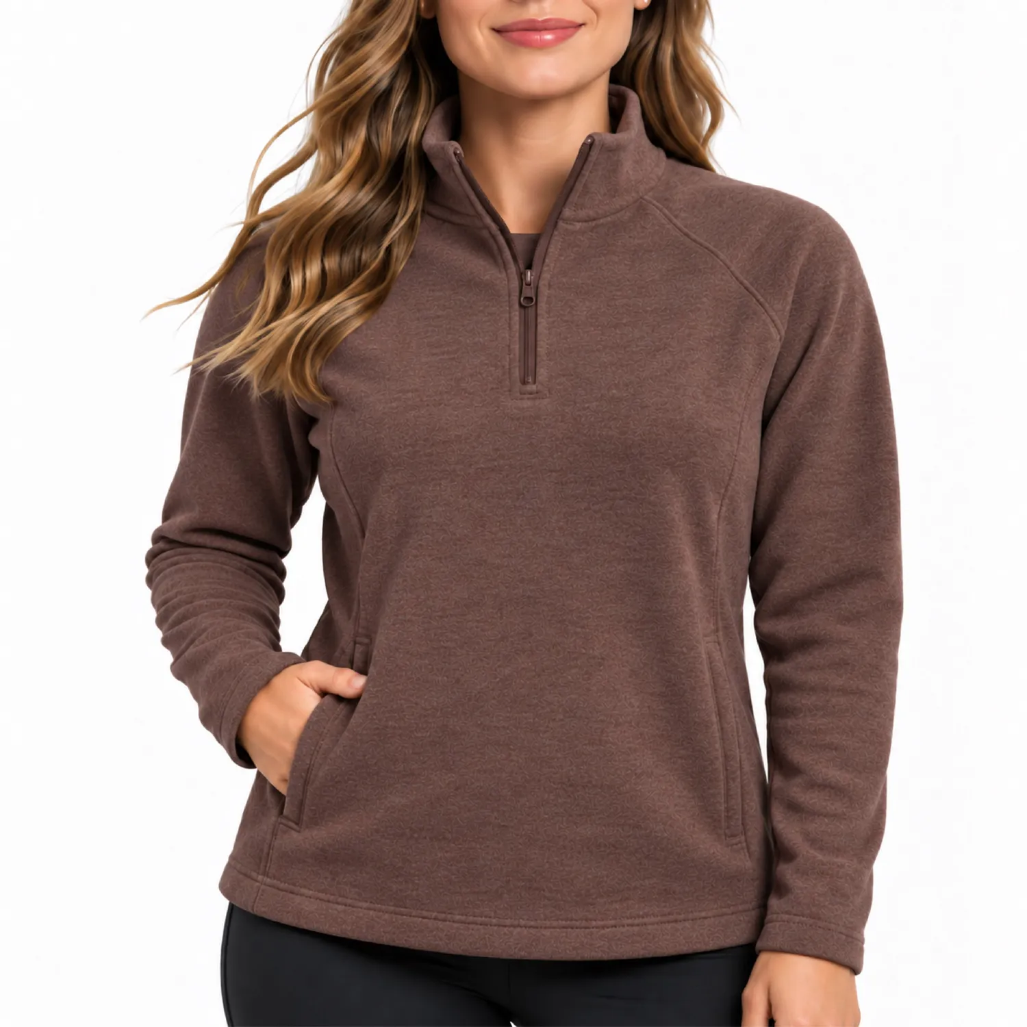 Spyder Brushed Corduroy quarter-zip genser bær