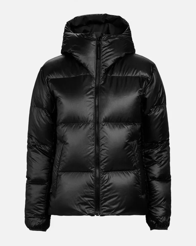 The Mountain Studio D-5 W Pertex dunjakke svart vendbar